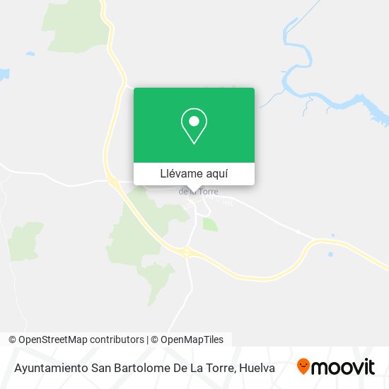 Mapa Ayuntamiento San Bartolome De La Torre