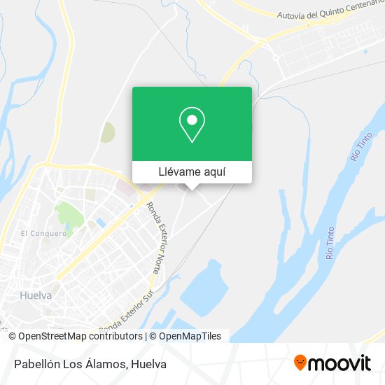 Mapa Pabellón Los Álamos