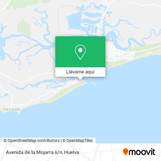 Mapa Avenida de la Mojarra s/n
