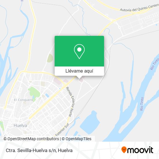 Mapa Ctra. Sevilla-Huelva s/n