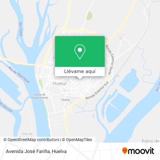 Mapa Avenida José Fariña