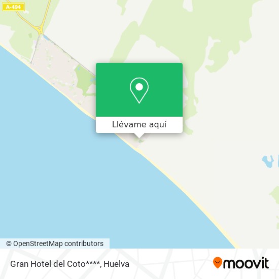 Mapa Gran Hotel del Coto****