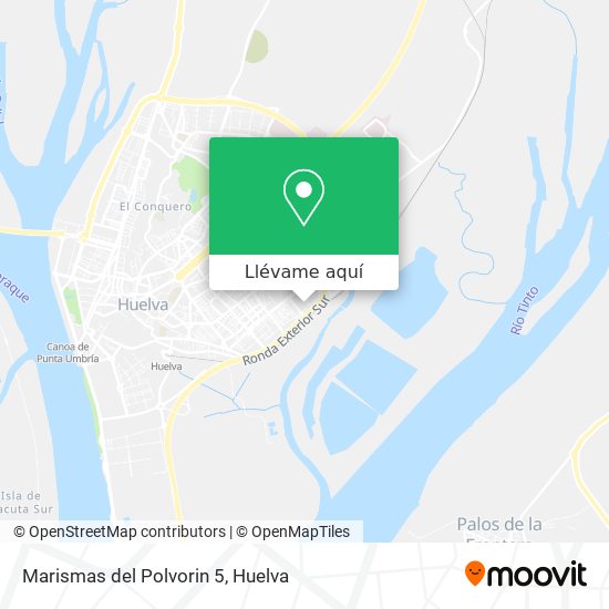 Mapa Marismas del Polvorin 5