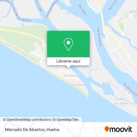 Mapa Mercado De Abastos