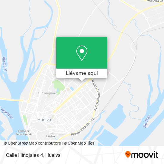 Mapa Calle Hinojales 4