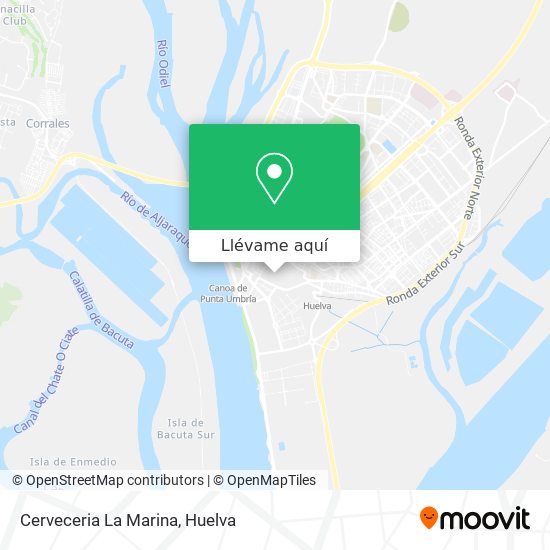 Mapa Cerveceria La Marina