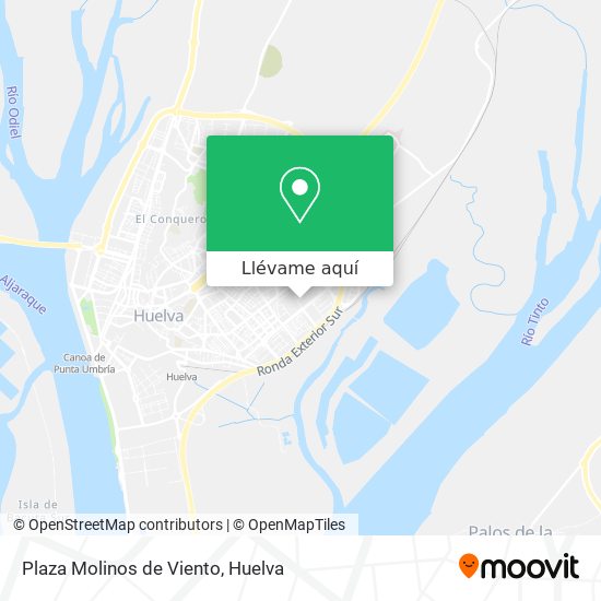 Mapa Plaza Molinos de Viento