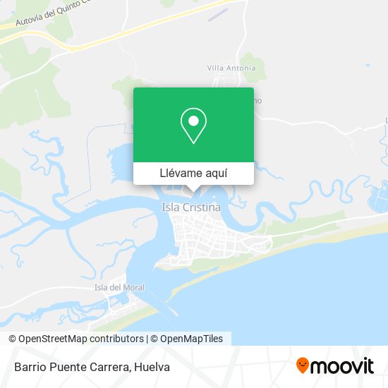 Mapa Barrio Puente Carrera