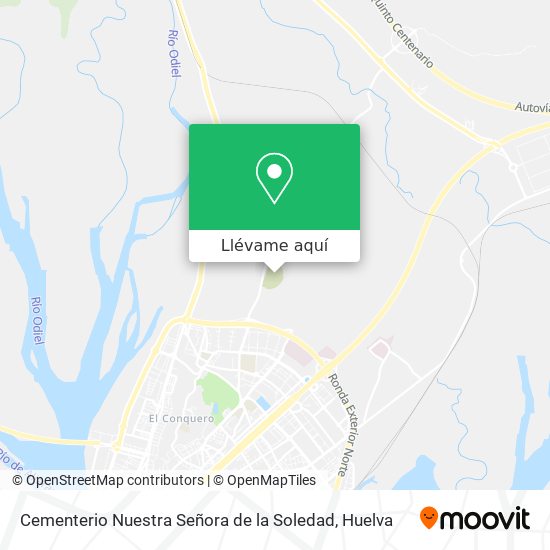 Mapa Cementerio Nuestra Señora de la Soledad