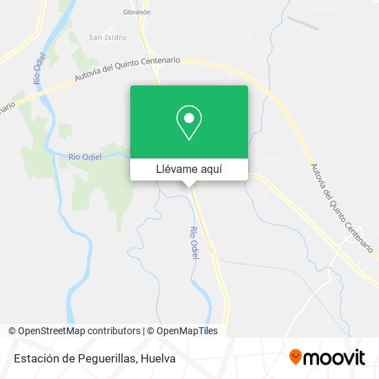 Mapa Estación de Peguerillas