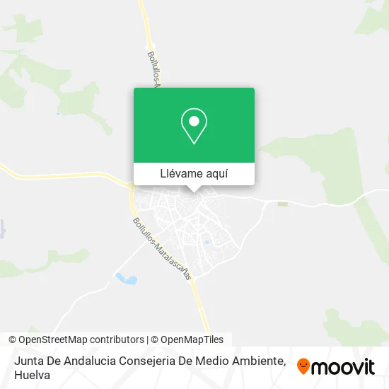Mapa Junta De Andalucia Consejeria De Medio Ambiente