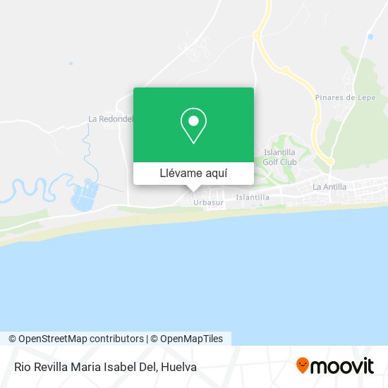 Mapa Rio Revilla Maria Isabel Del