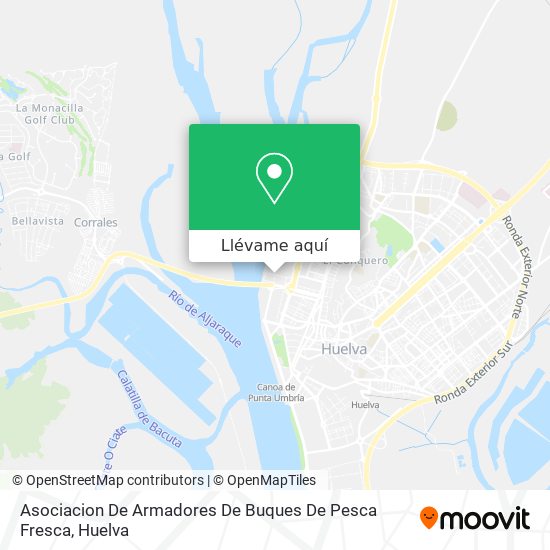 Mapa Asociacion De Armadores De Buques De Pesca Fresca