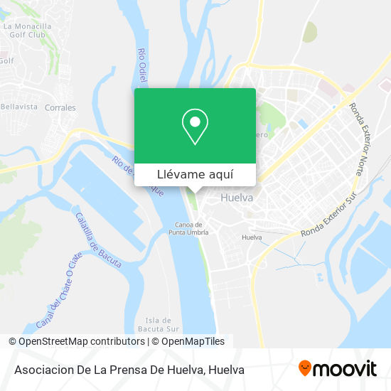 Mapa Asociacion De La Prensa De Huelva