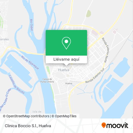 Mapa Clinica Boccio S.l.