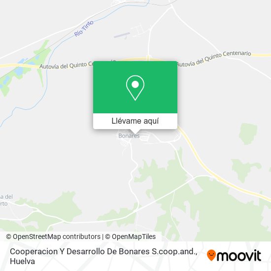 Mapa Cooperacion Y Desarrollo De Bonares S.coop.and.