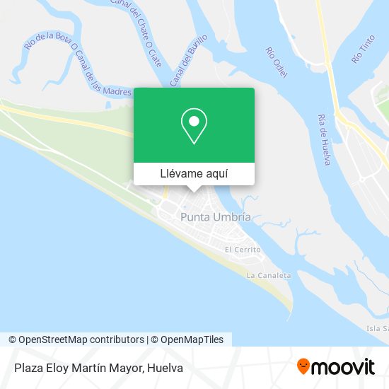 Mapa Plaza Eloy Martín Mayor