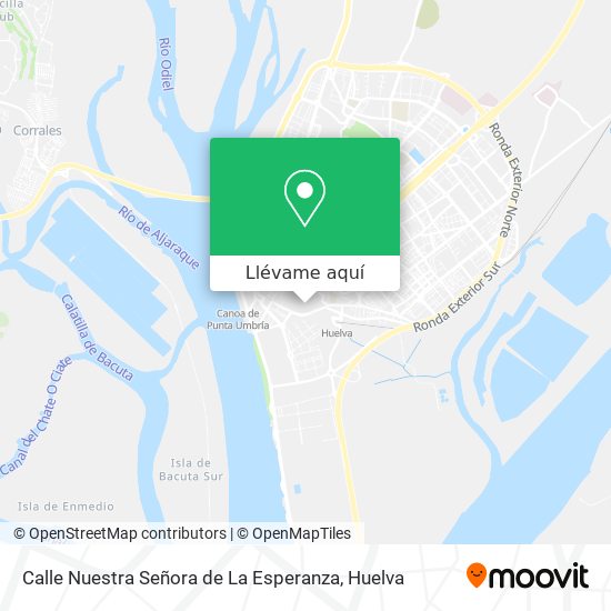Mapa Calle Nuestra Señora de La Esperanza