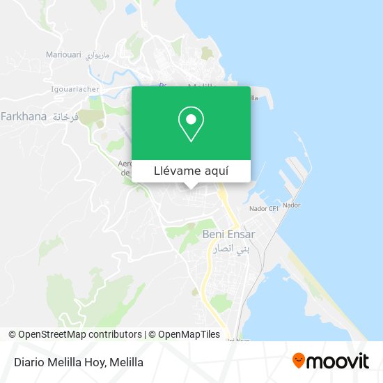 Mapa Diario Melilla Hoy