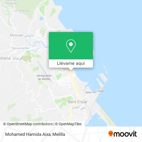 Mapa Mohamed Hamida Aixa