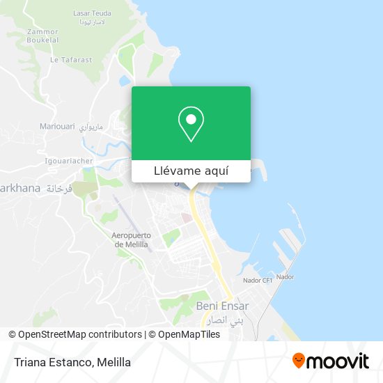 Mapa Triana Estanco