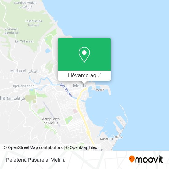 Mapa Peleteria Pasarela