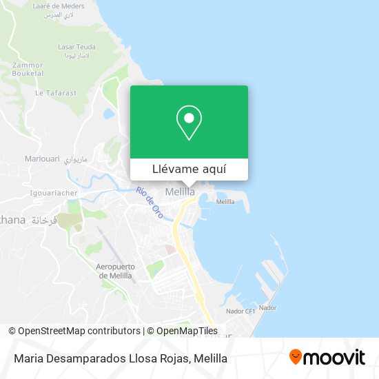 Mapa Maria Desamparados Llosa Rojas