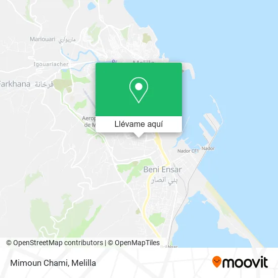 Mapa Mimoun Chami