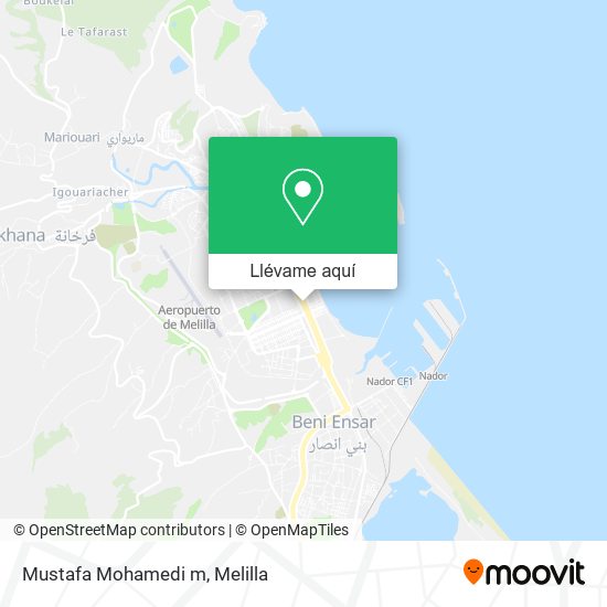 Mapa Mustafa Mohamedi m