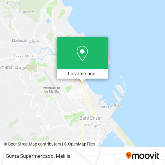 Mapa Suma Supermercado