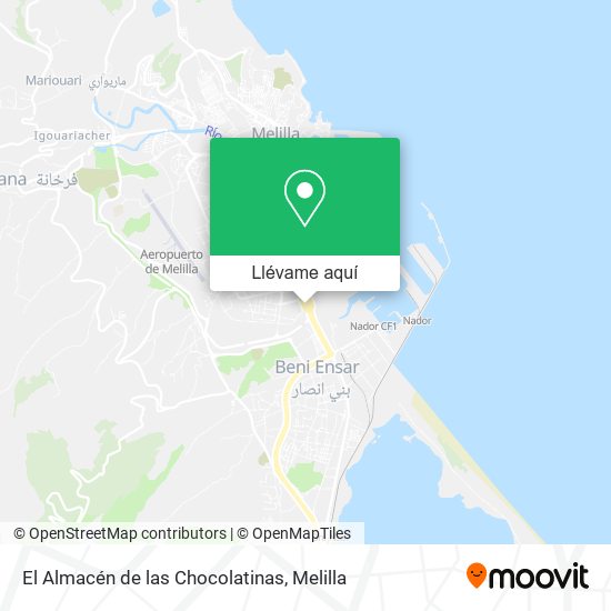 Mapa El Almacén de las Chocolatinas