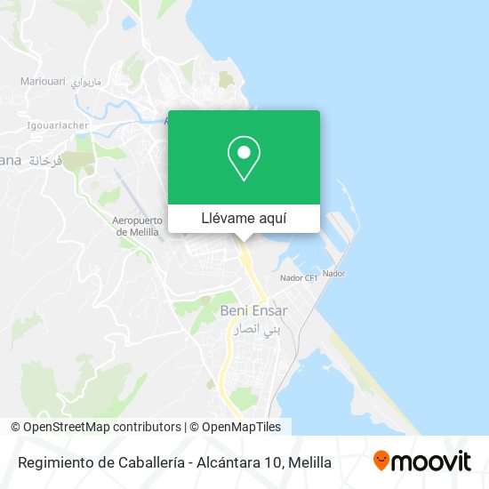 Mapa Regimiento de Caballería - Alcántara 10