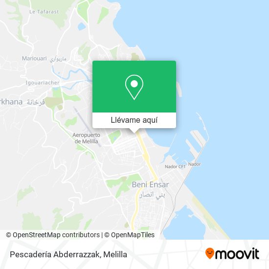 Mapa Pescadería Abderrazzak