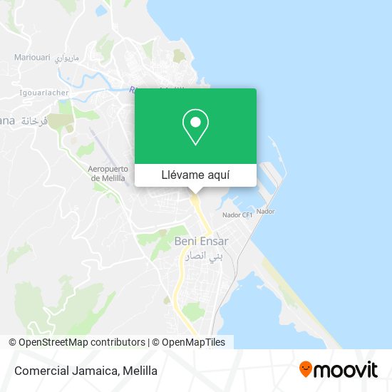 Mapa Comercial Jamaica
