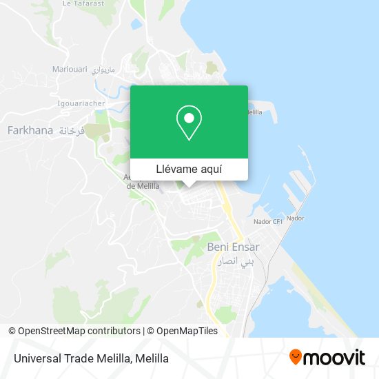 Mapa Universal Trade Melilla