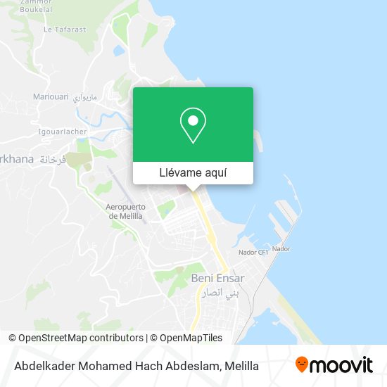 Mapa Abdelkader Mohamed Hach Abdeslam