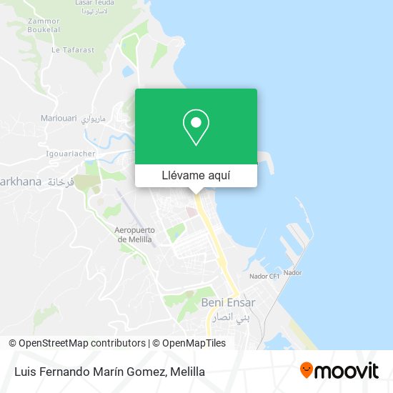 Mapa Luis Fernando Marín Gomez