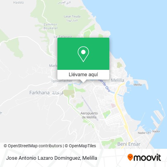 Mapa Jose Antonio Lazaro Domínguez