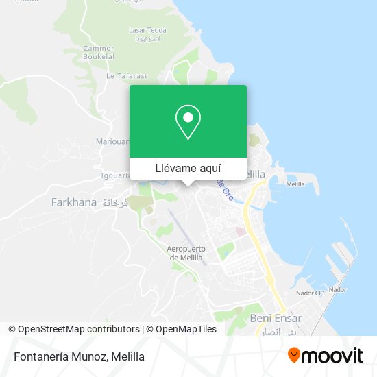 Mapa Fontanería Munoz