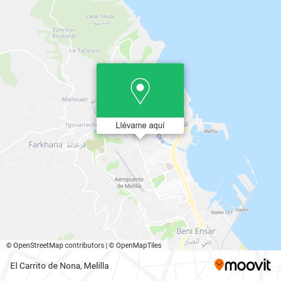 Mapa El Carrito de Nona