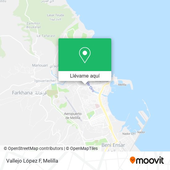 Mapa Vallejo López F