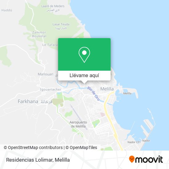 Mapa Residencias Lolimar