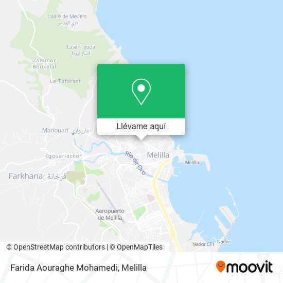 Mapa Farida Aouraghe Mohamedi
