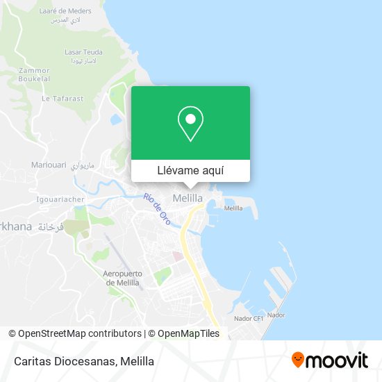 Mapa Caritas Diocesanas
