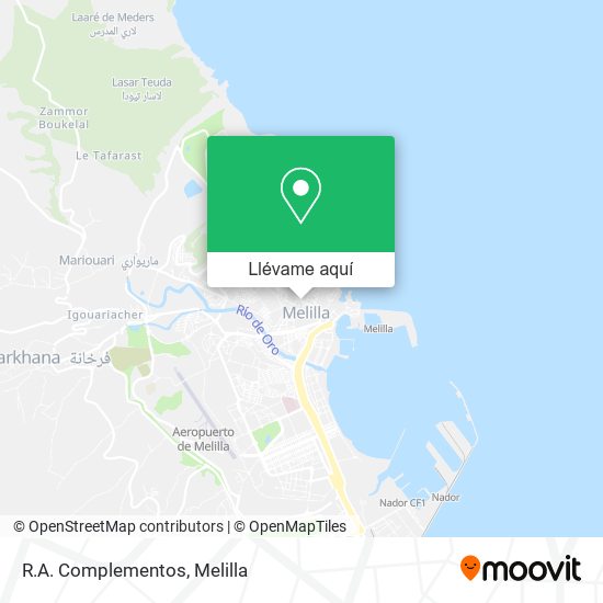 Mapa R.A. Complementos