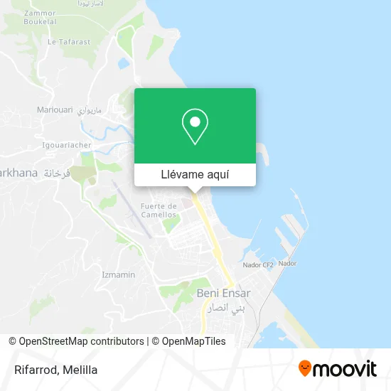 Mapa Rifarrod