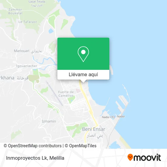 Mapa Inmoproyectos Lk