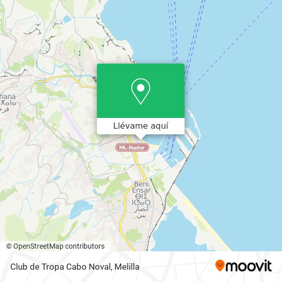 Mapa Club de Tropa Cabo Noval