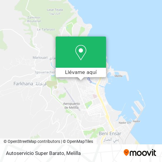 Mapa Autoservicio Super Barato