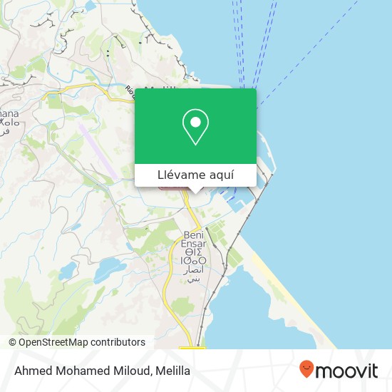Mapa Ahmed Mohamed Miloud